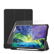Чохол AIRON Premium SOFT для iPad Pro 11" 1-4th Gen 2017-2022 із захисною плівкою та серветкою Black .Топ!