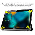 Чохол AIRON Premium для HUAWEI Mediapad T3 10" із захисною плівкою та серветкою Black .Хит!, фото 5