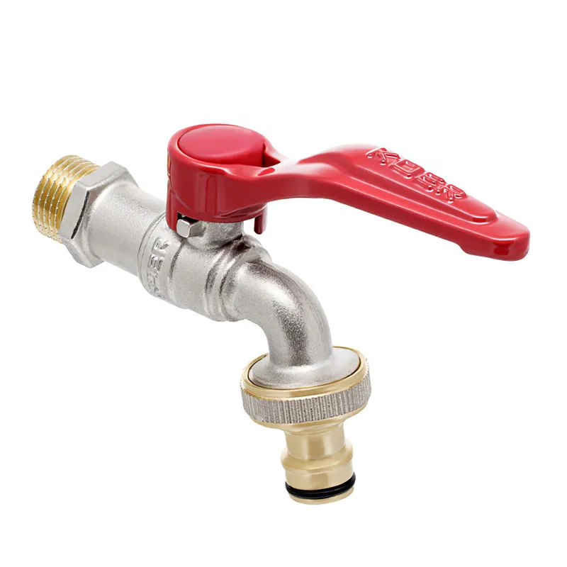 Кран поливання Koer KR.247 — 1/2" з конектором для швидкого під'єднання (KR3196)