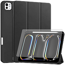 Чохол AIRON Premium SOFT для iPad Pro 11 2024 із захисною плівкою та серветкою Black .Топ!
