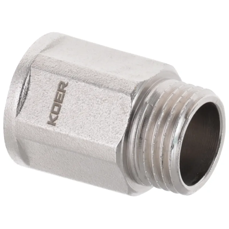 Подовжувач Koer WM.E06-25.WN — 1/2"-25 мм (KR3004)