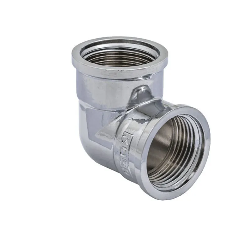 Кут 1" ВВ (хром) Koer KF.L10F.CHR (KF0126)