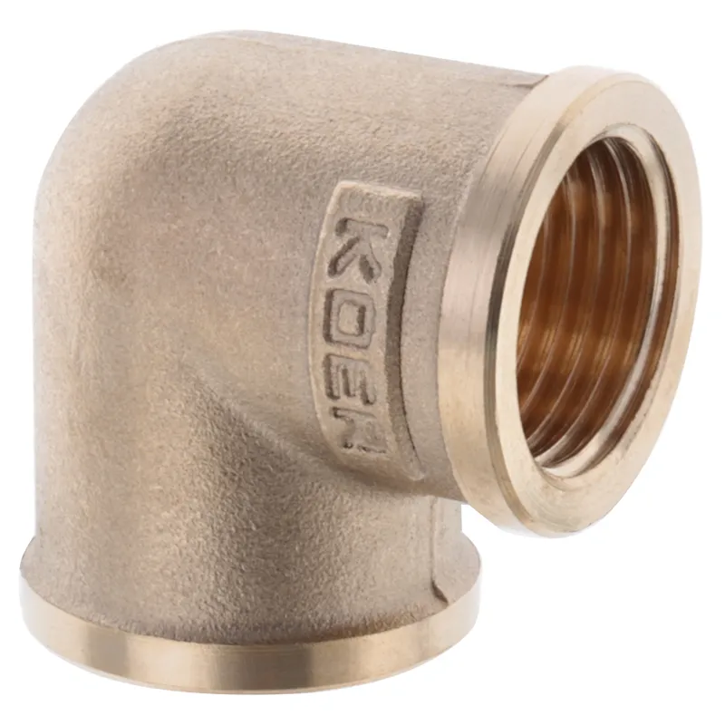 Кут ВВ Koer KF.L06F.WN — 1/2'' (Без нікелю) (KR3027)