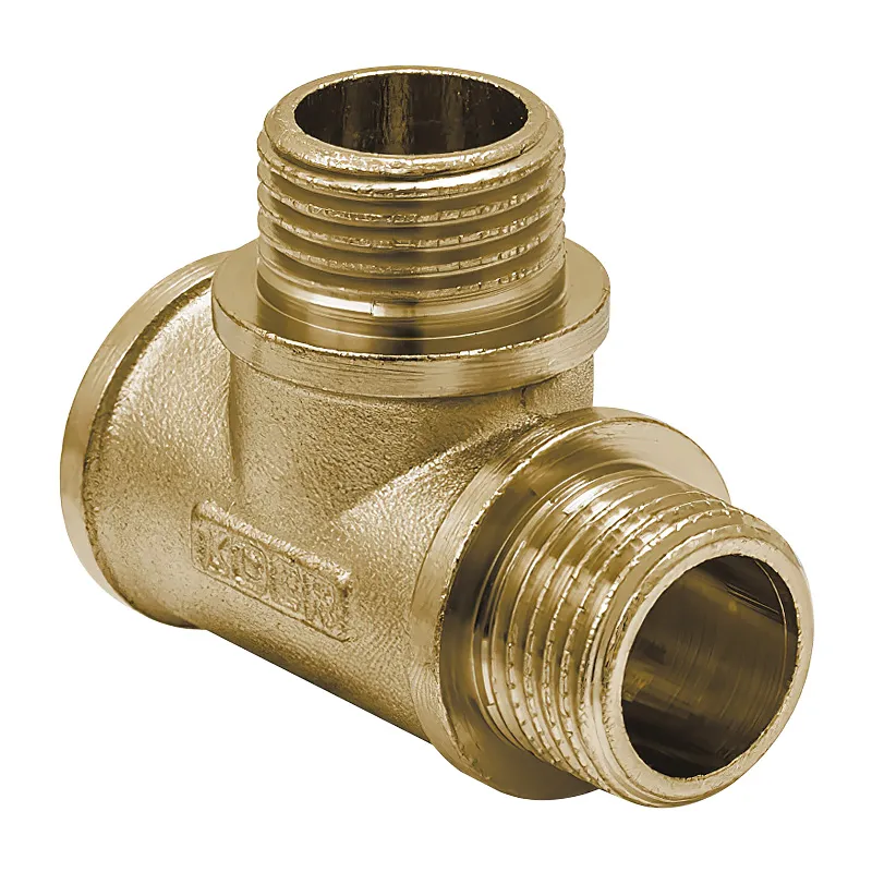 Трійник ВНН Koer KF.T06FMM.WN — 1/2'' (без нікелю) (KR3031), фото 1