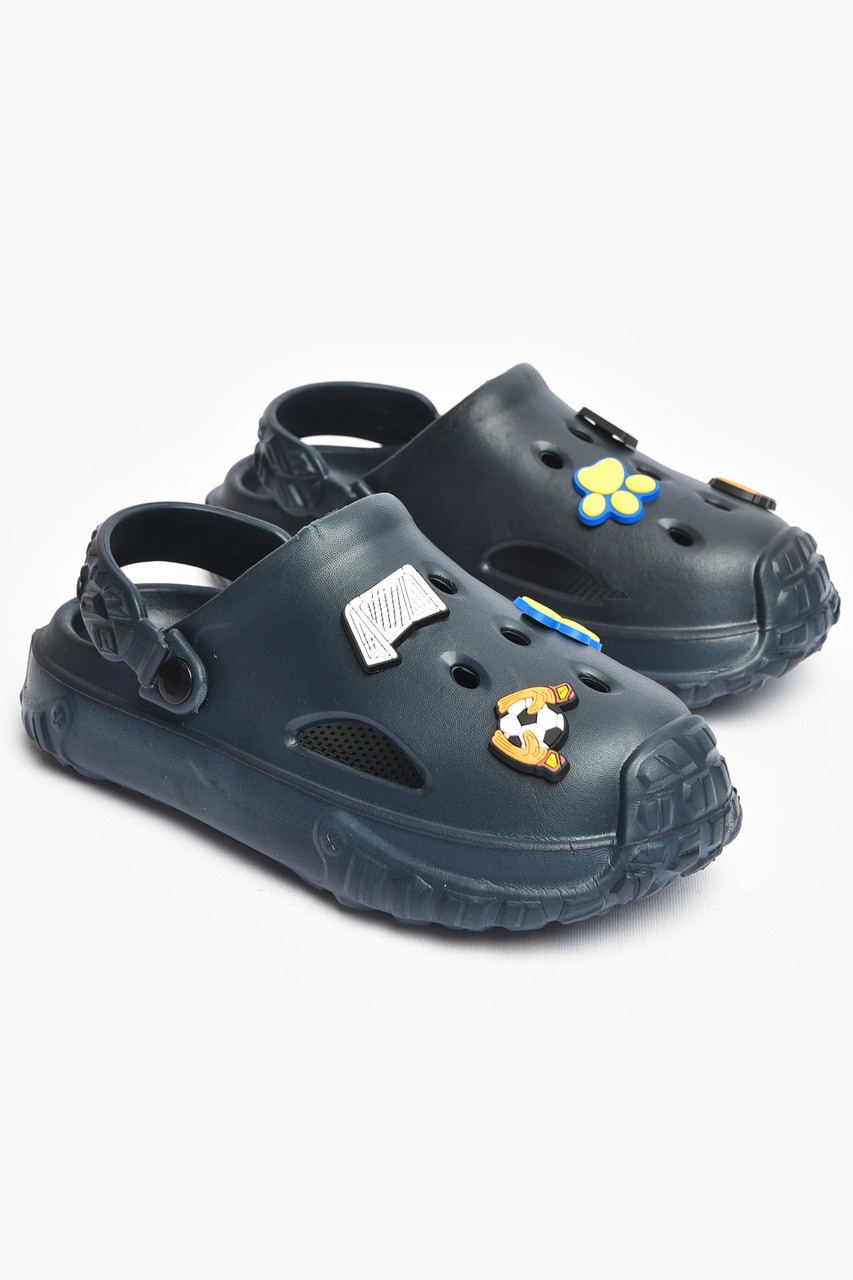 Крокси дитячі темно-синього кольору 200825P, фото 1