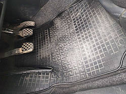 Гумові килимки (4 шт, Polytep) для Volkswagen Polo 2001-2009 рр