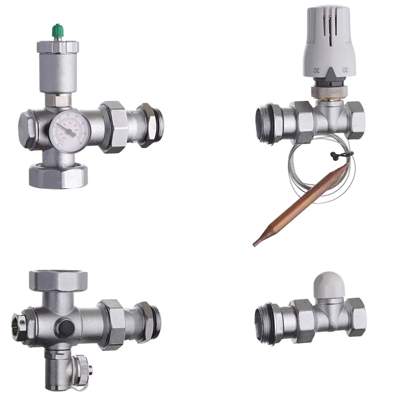 Змішувальна група термостатична з ексцентриками Roho R71-100075 — 1"х3/4" (без насоса) (RO0150, фото 1