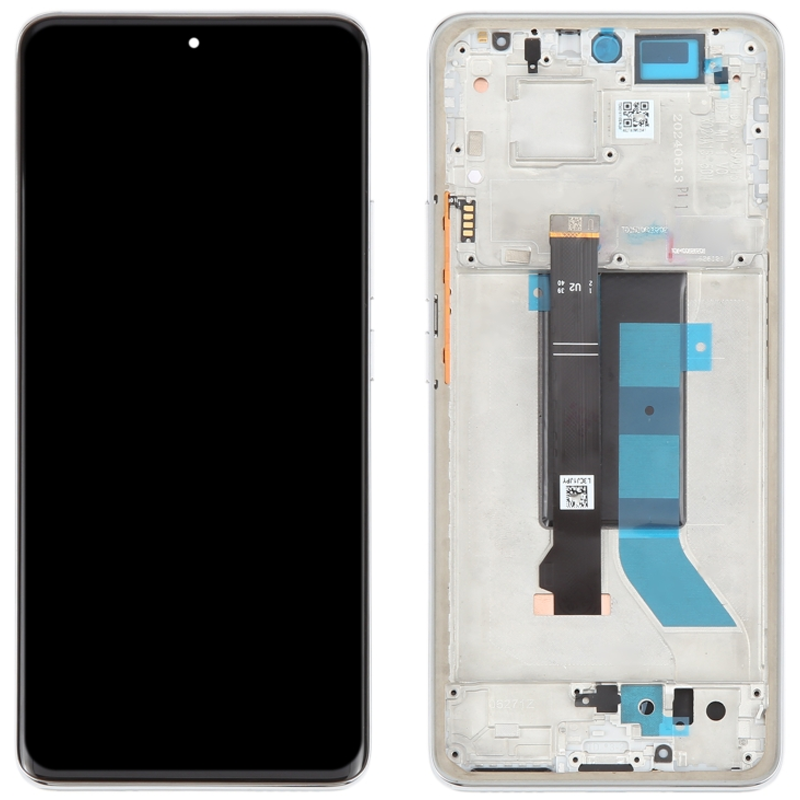 Дисплей Xiaomi 14T Pro 5G у зборі із сенсором і рамкою Titan Gray service orig