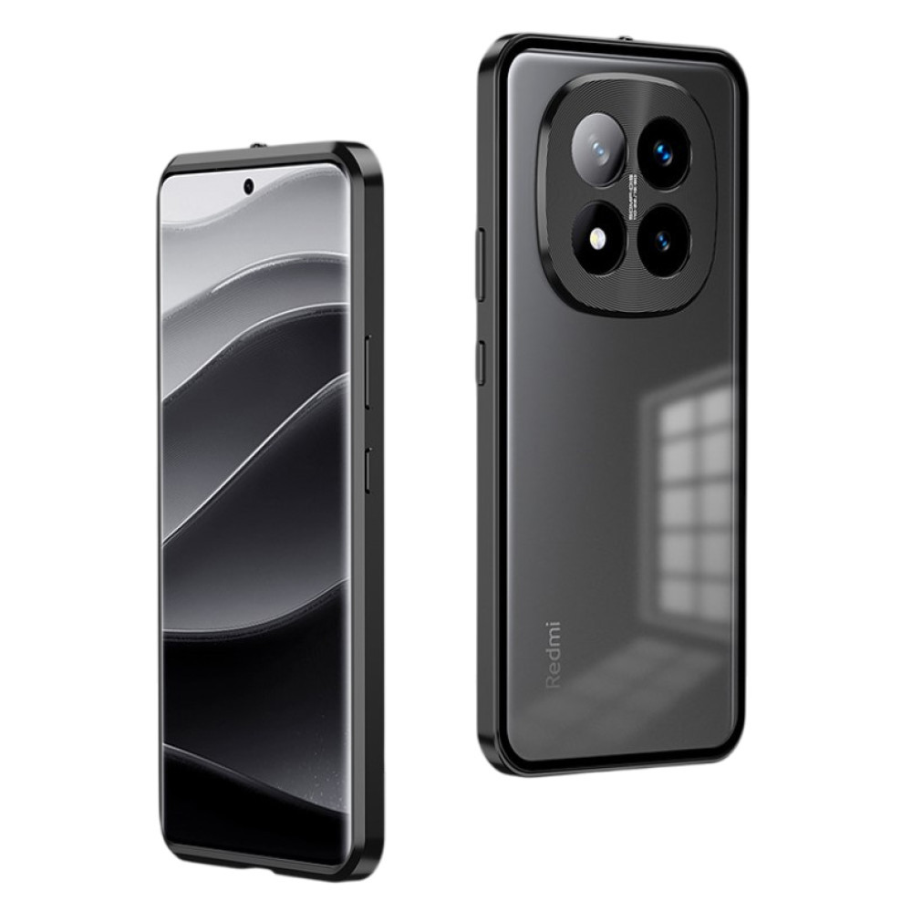 Протиударний чохол накладка Metal Glass для Xiaomi Redmi Note 14 Pro+ 5G