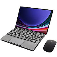 Клавіатура-підставка бездротова Smart Keyboard + Мишка для Samsung Galaxy Tab S9 Plus Ukr+Eng Black