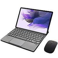 Клавіатура-підставка бездротова Smart Keyboard + Мишка для Samsung Galaxy Tab S7 Plus Ukr+Eng Black