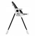 Дитячий стільчик для годування малюків з підносом 3в1 Sesttino Nui Black пластиковий складаний, фото 8