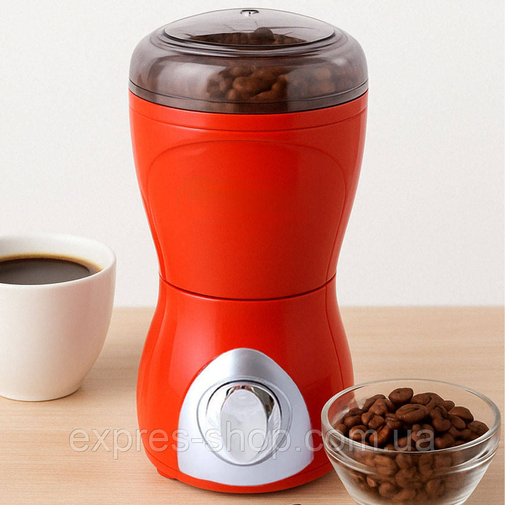 Кавомолка електрична 280Вт, 70г, PM-593 / Кавомолка для спецій / Подрібнювач для кави / Електрокавомолка, фото 1