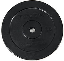 Диск для штанг і гантелей Toorx 0,5 кг 25 мм Чорний (DGG-05)