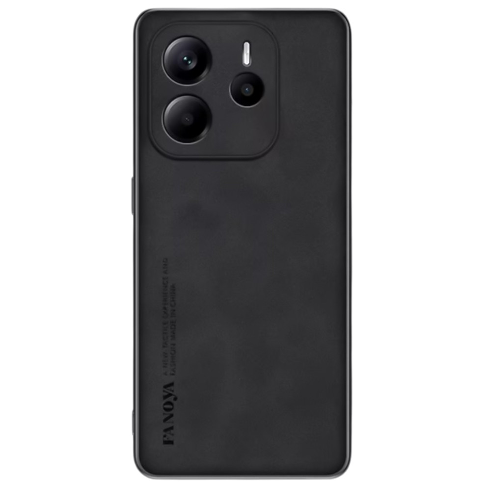 Шкіряний чохол - накладка Fanoya для Xiaomi Redmi Note 14 5G