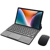 Клавіатура-підставка бездротова Smart Keyboard + Мишка для AGM Pad P2 Ukr+Eng Black