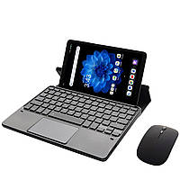 Клавіатура-підставка бездротова Smart Keyboard + Мишка для Alldocube iPlay 60 Mini Pro Ukr+Eng Black