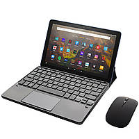 Клавіатура-підставка бездротова Smart Keyboard + Мишка для Amazon Fire HD 10 Ukr+Eng Black