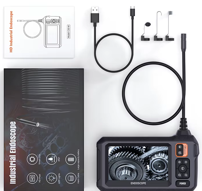 📷 Камера для діагностики та огляду | 4,3" екран | 8 мм | 1 м | IP67 | Full HD, фото 1