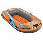 Надувний човен двокамерний до 80 кг. Bestway 61135 Kondor Elite 1000 Надувний човен для відпочинку, фото 2