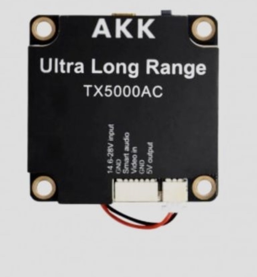 VTX AKK Ultra Long Range 5W 4.9G-6G 96CH  Відеопередавач