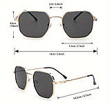 Сонцезахисні окуляри для чоловіків в оправі, фото 3