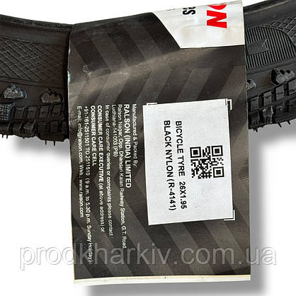 Вело Покришка Ralson 26 х 1.95 Индия (52-559), фото 2