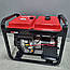 Дизельний генератор 5.2 кВт побутовий дизель для дому однофазний 220в електростратер, фото 2
