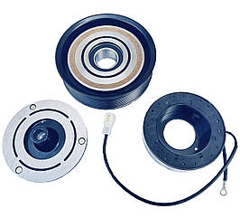 Муфта в зборі компресора Denso 10PA15C, PV9, 130 мм, 12В