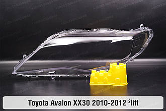 Скло фари Toyota Avalon XX30 (2010-2012) 2 рест ліве