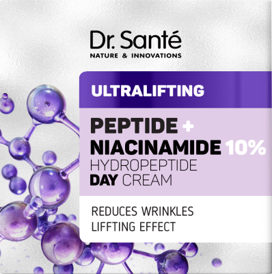 Активний денний крем Dr. Sante Ultralifting Пептид + Ніацинамід 50 мл