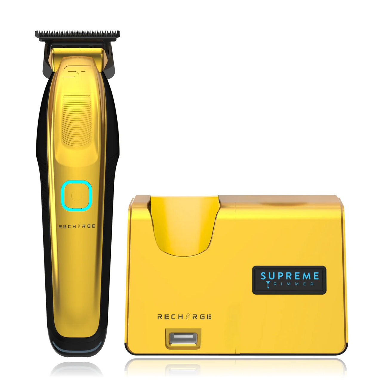Тример для волосся ST Recharge ⚡️ Trimmer золотий, ST777/GOLD