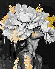 Картина за номерами 40x50 см Пробудження краси з фарбами металік extra Ідейка KHO8511, 369530