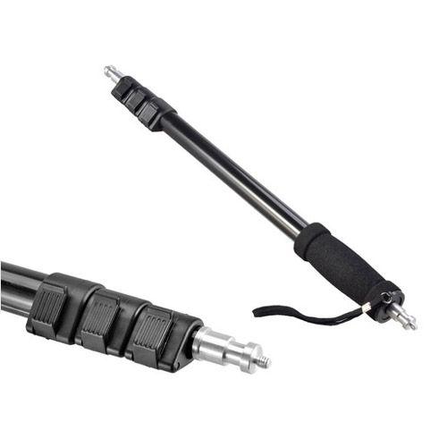 Телескопічна вудка/тримач для мікрофона, спалахи, ручка для візка знімальної, монопод Godox AD-S, фото 1