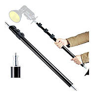 Телескопічна вудка/тримач для мікрофона, спалахи, ручка для візка знімальної, монопод Godox AD-S, фото 4