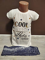 Дитячий костюм для дівчинки Леді Туреччина туніка+лосини 4-8 роки