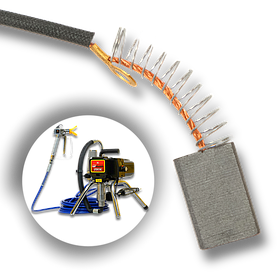 Універсальні графітові щітки для безповітряних апаратів Profter 280 та аналогів