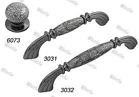 Ручки кераміка антрацит/сірий камінь