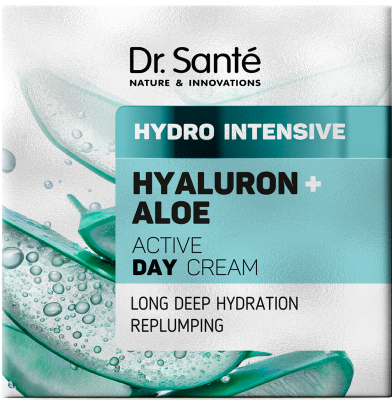Активний денний крем Dr.Sante Hydro Intensive Гіалурон + Алое 50 мл