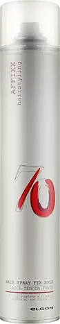 Лак для волосся сильної фіксації Elgon Affixx 70 Hair Spray Fix Hold, 500 мл (291477), фото 1