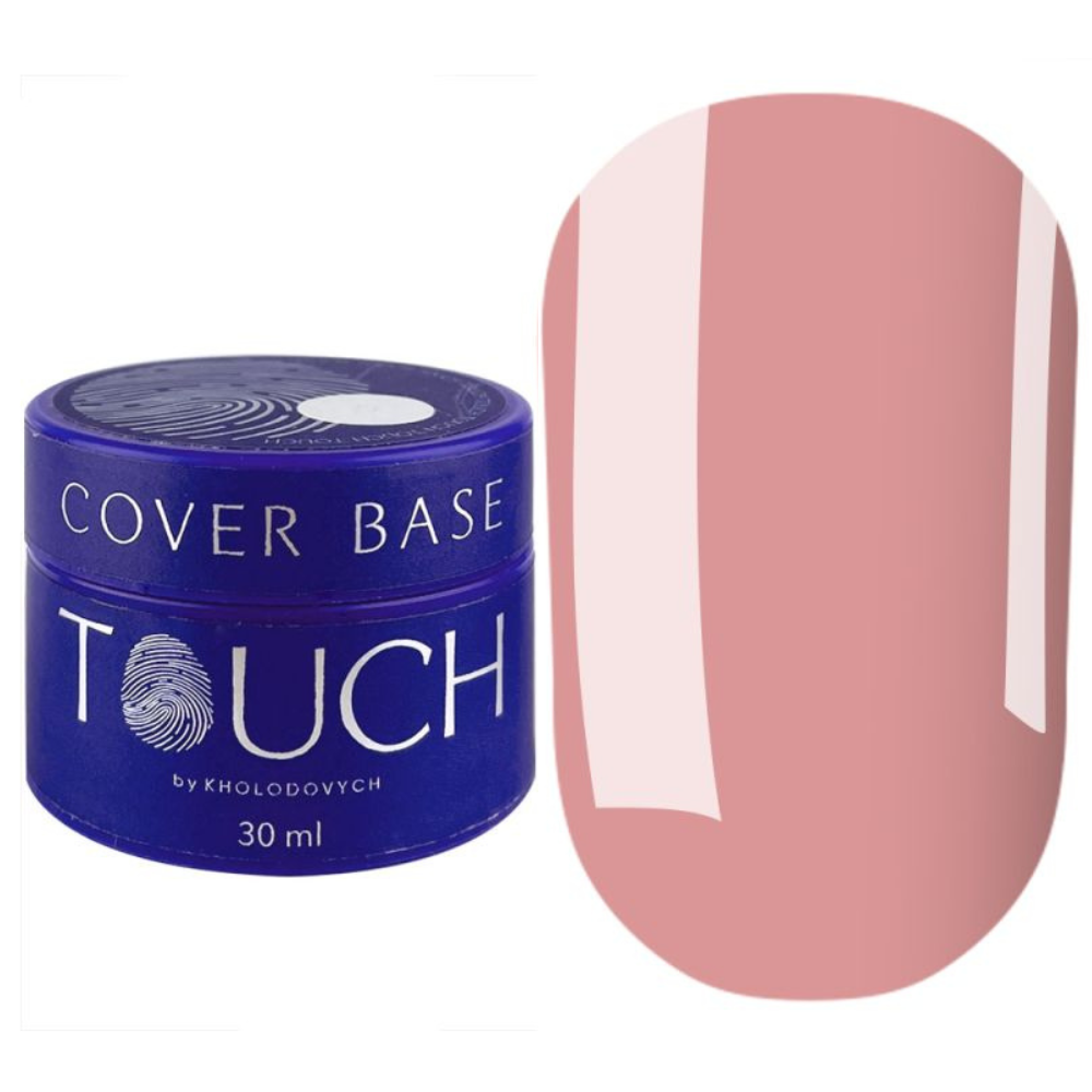 База Touch Cover Base Delicate, 30 мл (насичений персиковий)