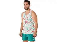 Майка чоловіча для бігу та спорту Asics Road All Over Print Singlet 2011D091-200, фото 3