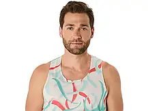 Майка чоловіча для бігу та спорту Asics Road All Over Print Singlet 2011D091-200, фото 5