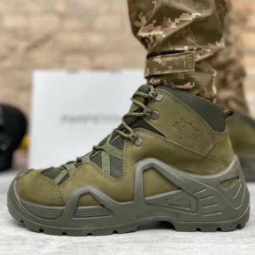 Ботинки Олива Scooter. на мембрані, фото 1