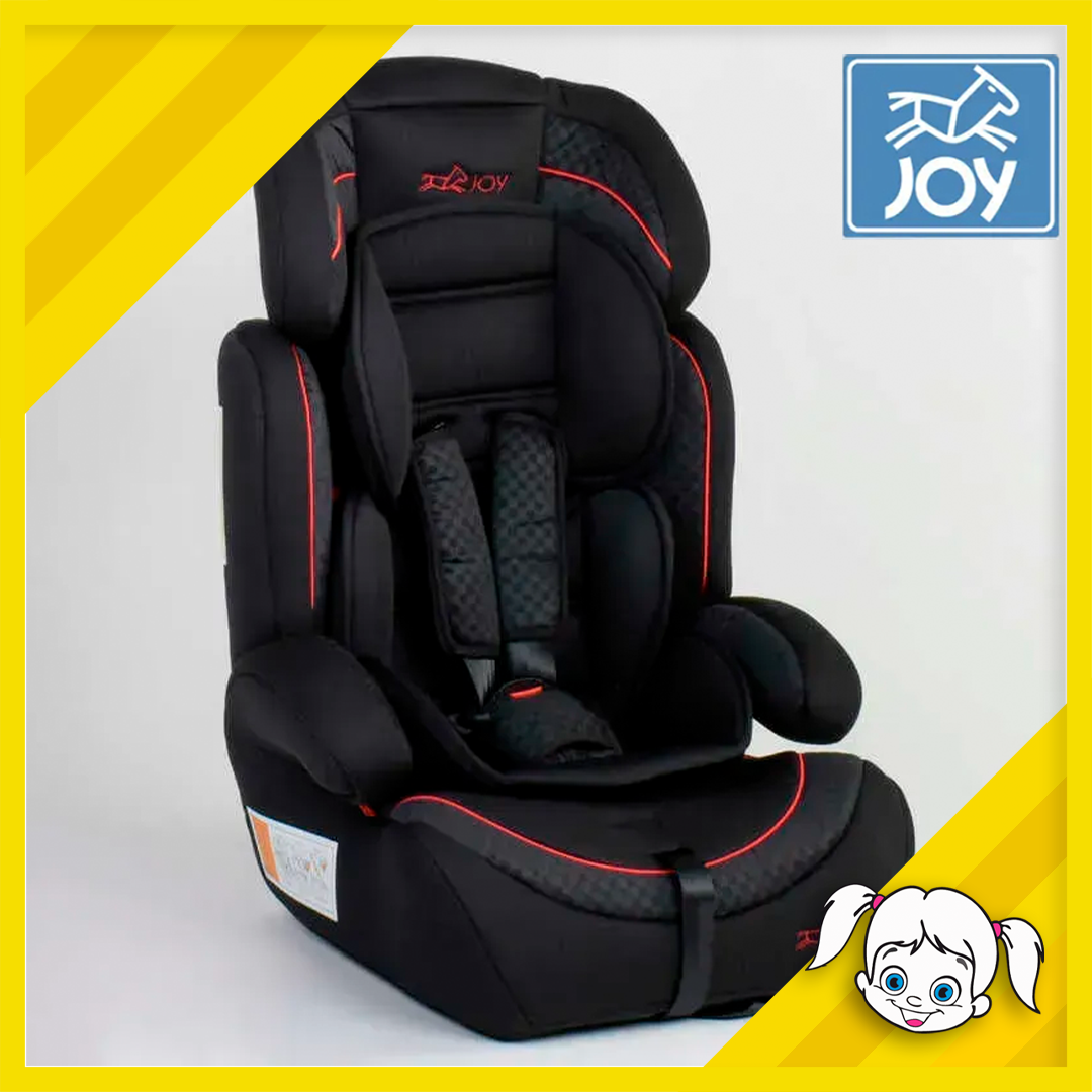 Автокрісло універсальне дитяче з бустером 2в1 JOY 5-ти точковий ремінь
