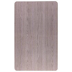 Діатомітовий прогумований килимок вхідний вологопоглинаючий під Сіре дерево дошки 50х80смх3мм нековзний