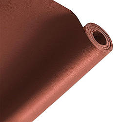 Екошкіра дерматин в рулоні Кожзам Теракотовий 3000х1370х0,5 мм самоклеючий для декору перетяжка меблів