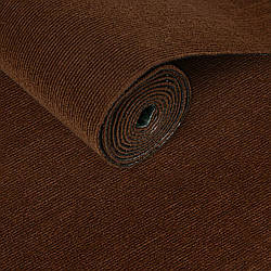 Ковролін самоклейна плитка в рулоні Коричневий 600х3000мм для підлоги і стін ковролінове підлогове покриття