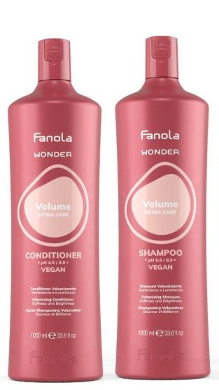 Набір для тонкого волосся Fanola Volumising Шампунь та Кондиціонер Twin Pack 2 x 1000 мл.