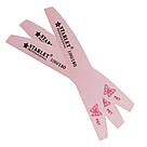 Пилка-дуга для нігтів tarlet Professional (PET) Pink 100/180, 25 шт/уп., фото 3
